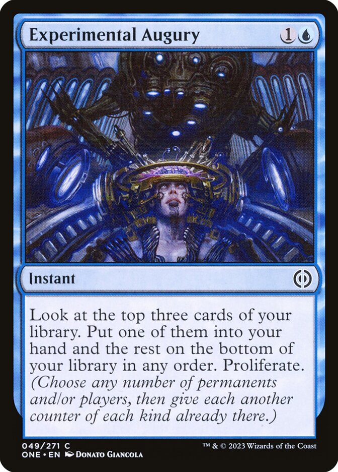 Augúrio Experimental / Experimental Augury - Magic: The Gathering - MoxLand