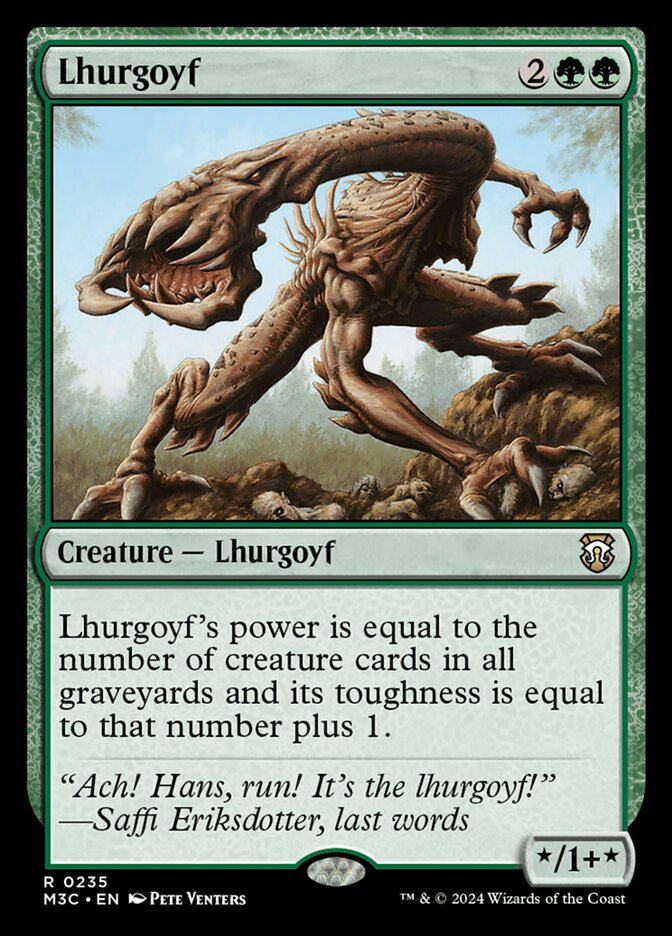 Lhurgoyf / Lhurgoyf - Magic: The Gathering - MoxLand