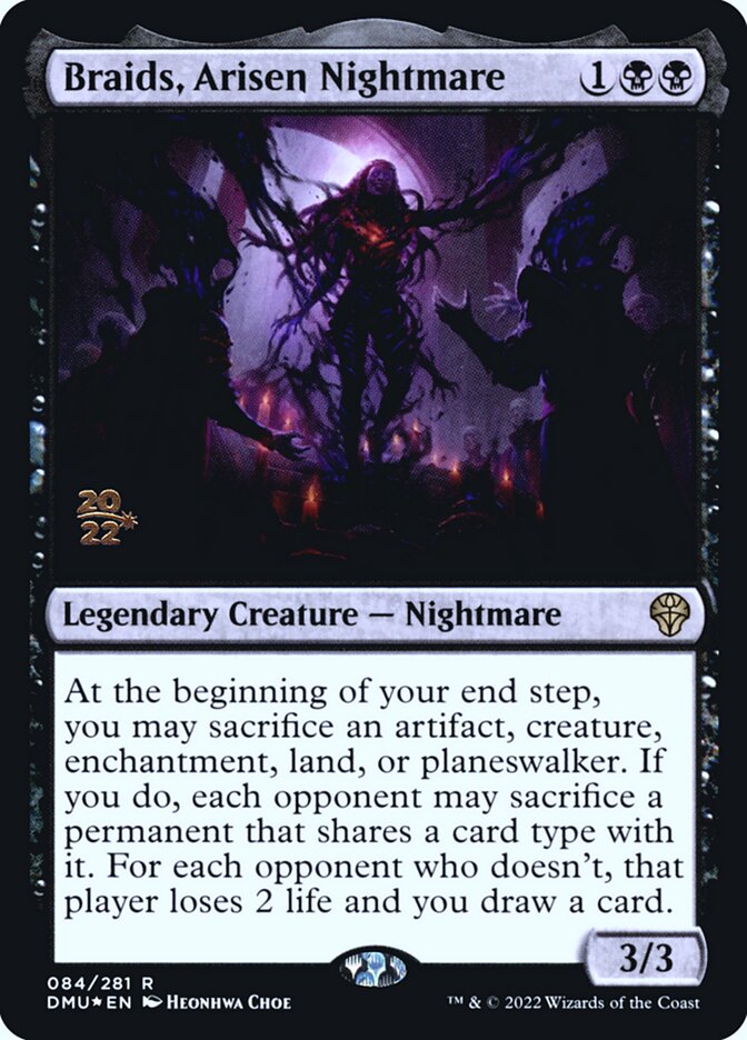Braids, Pesadelo Desperto / Braids, Arisen Nightmare - Magic: The Gathering - MoxLand