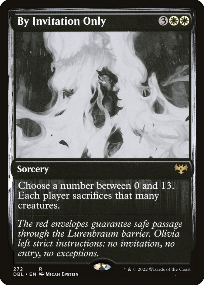 Só para Convidados / By Invitation Only - Magic: The Gathering - MoxLand