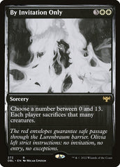 Só para Convidados / By Invitation Only - Magic: The Gathering - MoxLand