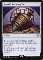 Tampo de Adivinhação do Sensei / Sensei's Divining Top - Magic: The Gathering - MoxLand