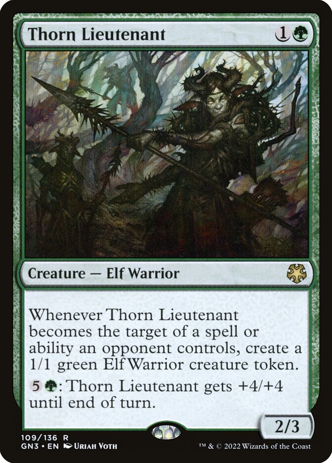 Tenente dos Espinhos / Thorn Lieutenant - Magic: The Gathering - MoxLand
