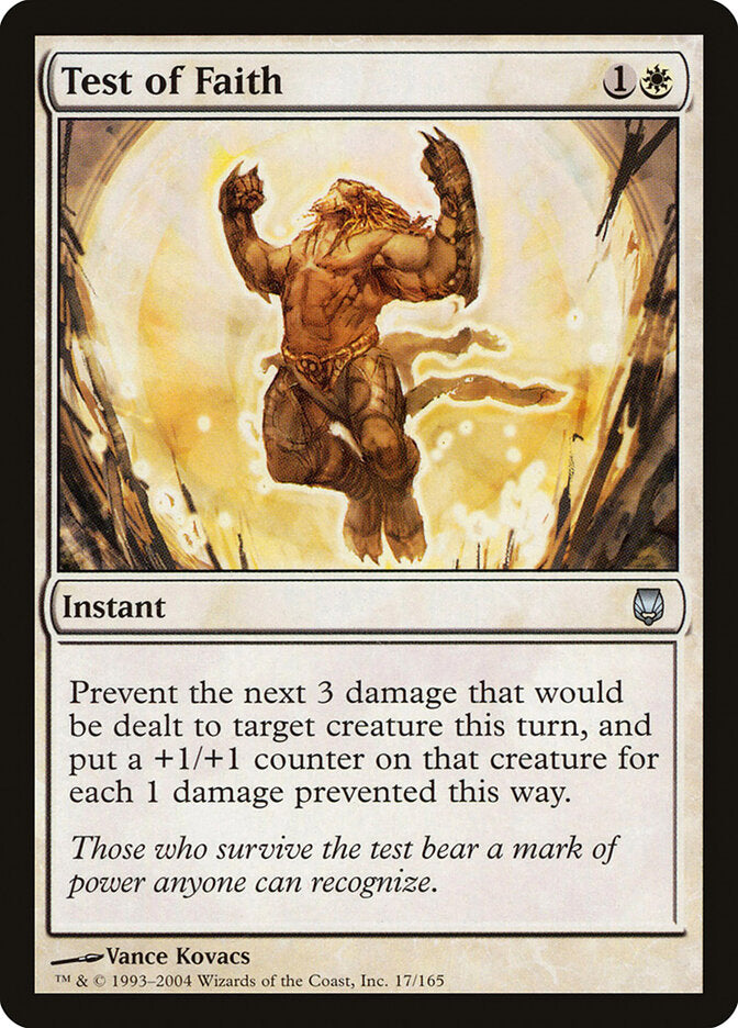 Teste de Fé / Test of Faith - Magic: The Gathering - MoxLand
