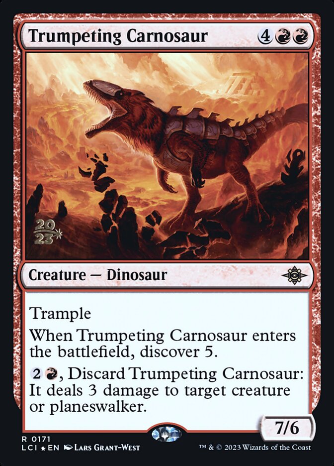 Carnossauro Trompetista / Trumpeting Carnosaur - Magic: The Gathering - MoxLand