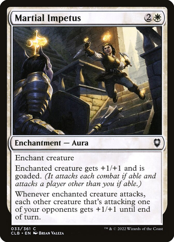 Ímpeto Marcial / Martial Impetus - Magic: The Gathering - MoxLand