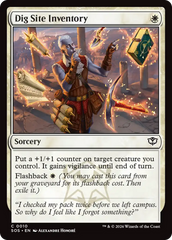 Dig Site Inventory - Magic: The Gathering - MoxLand