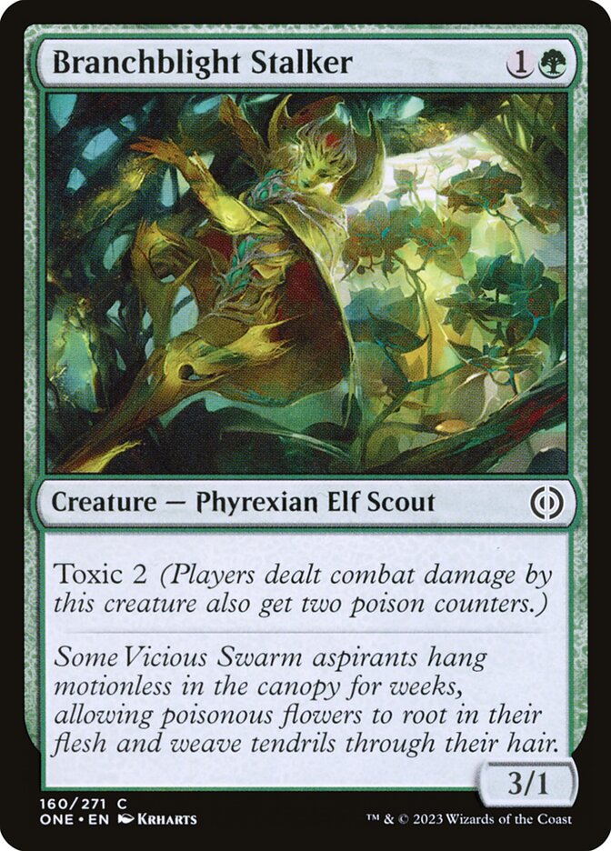 Espreitadora Praga dos Galhos / Branchblight Stalker - Magic: The Gathering - MoxLand