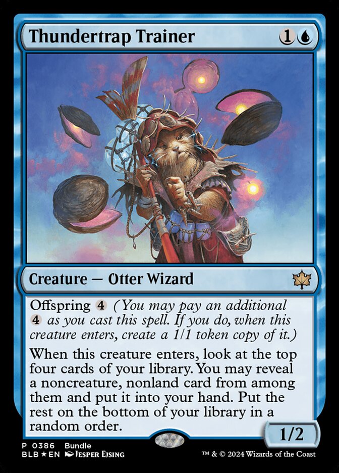 Treinador Pegatrovão / Thundertrap Trainer - Magic: The Gathering - MoxLand