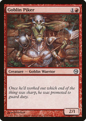 Goblin Piqueiro / Goblin Piker - Magic: The Gathering - MoxLand
