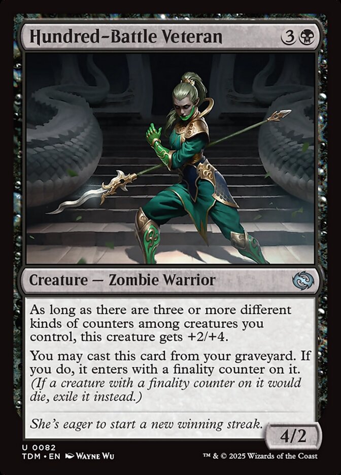 Veterano das Cem Batalhas / Hundred-Battle Veteran - Magic: The Gathering - MoxLand