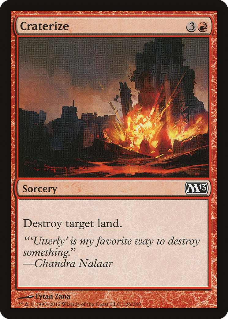 Craterizar / Craterize - Magic: The Gathering - MoxLand