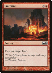 Craterizar / Craterize - Magic: The Gathering - MoxLand