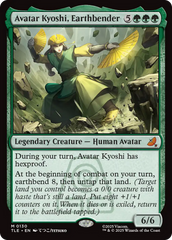 Avatar Kyoshi, Dobradora de Terra / Avatar Kyoshi, Earthbender - Magic: The Gathering - MoxLand