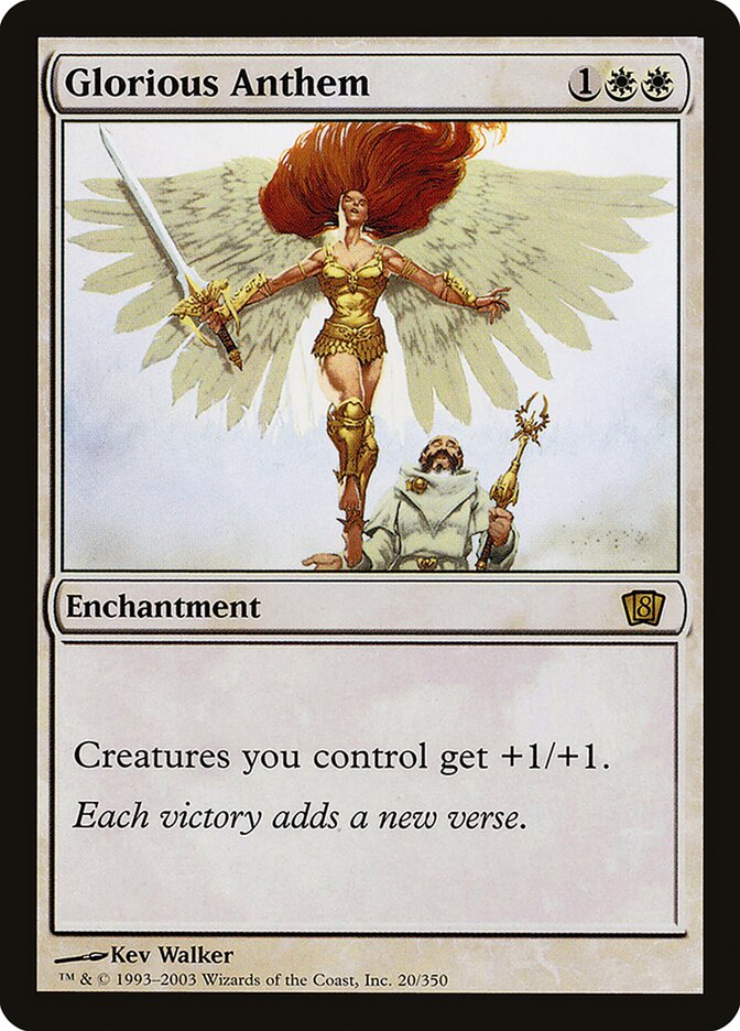 Antífona Gloriosa / Glorious Anthem - Magic: The Gathering - MoxLand