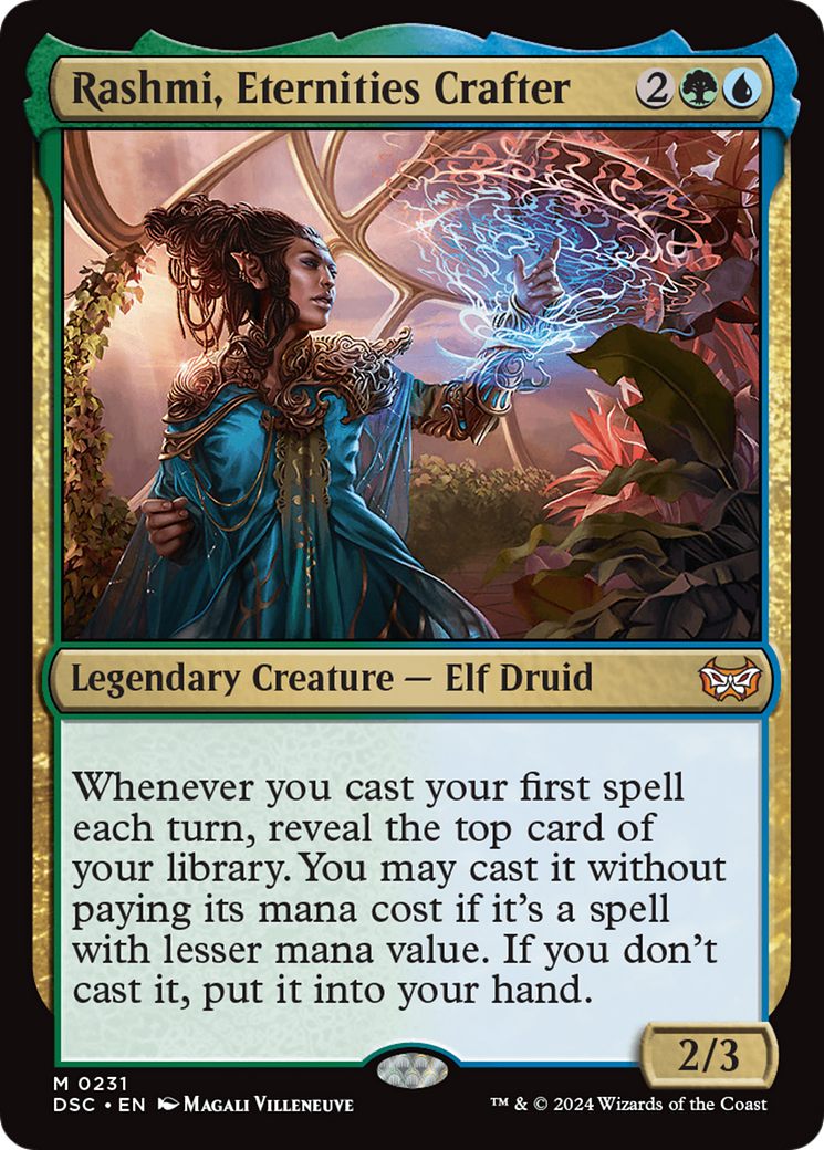 Rashmi, Artesã das Eternidades / Rashmi, Eternities Crafter - Magic: The Gathering - MoxLand