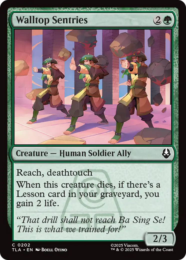 Sentinelas da Muralha / Walltop Sentries - Magic: The Gathering - MoxLand