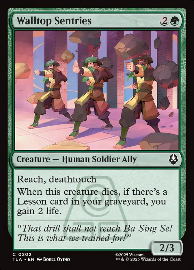Sentinelas da Muralha / Walltop Sentries - Magic: The Gathering - MoxLand