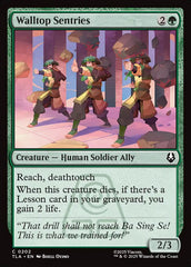 Sentinelas da Muralha / Walltop Sentries - Magic: The Gathering - MoxLand