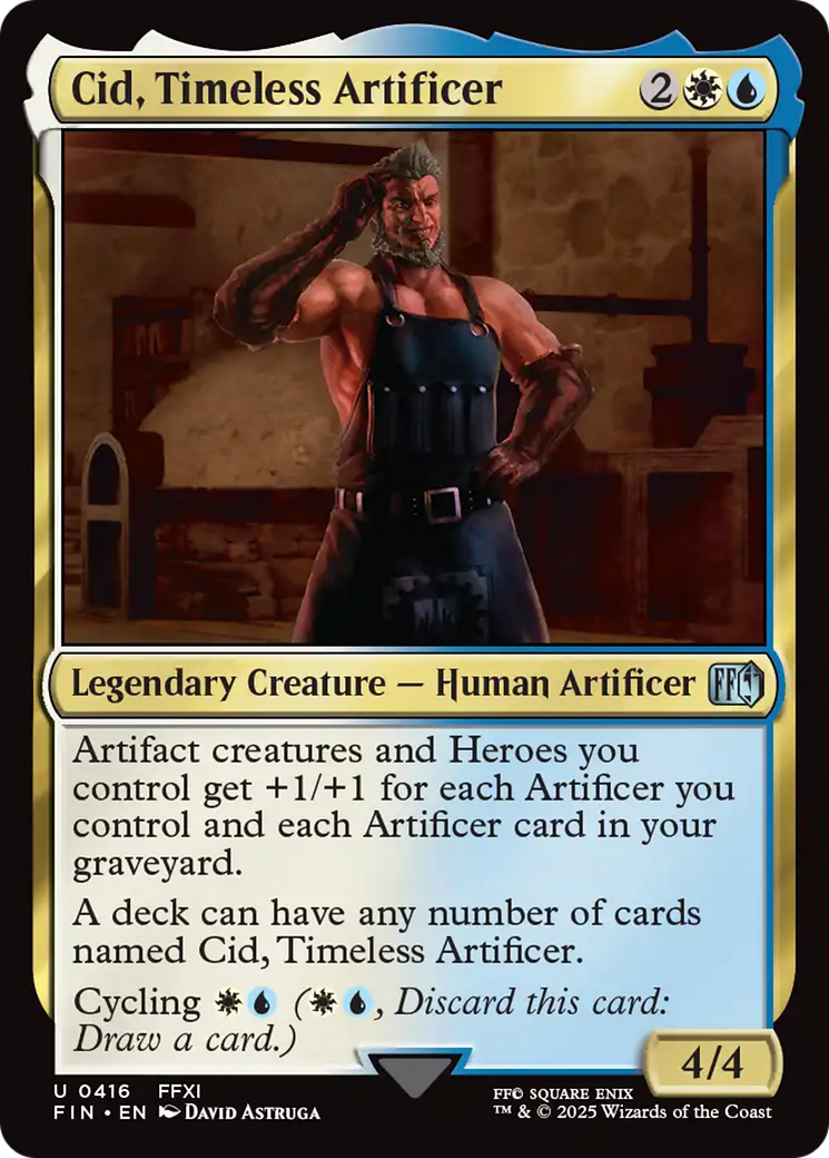 Cid, Artífice Atemporal / Cid, Timeless Artificer - Magic: The Gathering - MoxLand