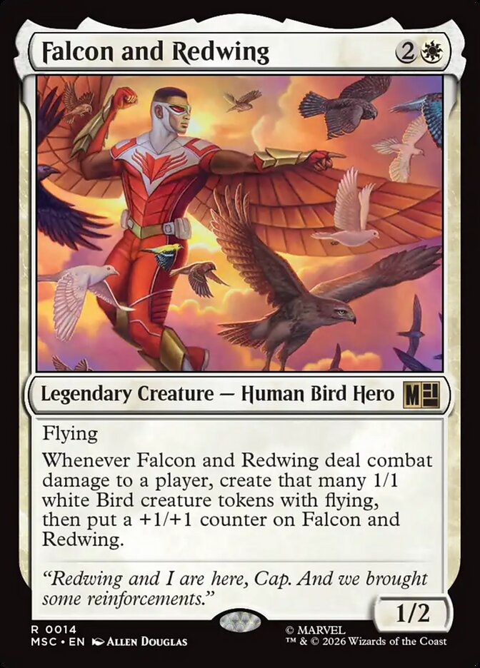 Falcon and Redwing - Magic: The Gathering - MoxLand