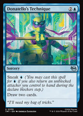 Donatello's Technique - Magic: The Gathering - MoxLand
