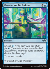Donatello's Technique - Magic: The Gathering - MoxLand