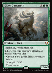 Gargarote Ancião / Elder Gargaroth - Magic: The Gathering - MoxLand