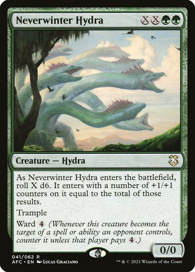Hidra de Nevenunca / Neverwinter Hydra - Magic: The Gathering - MoxLand