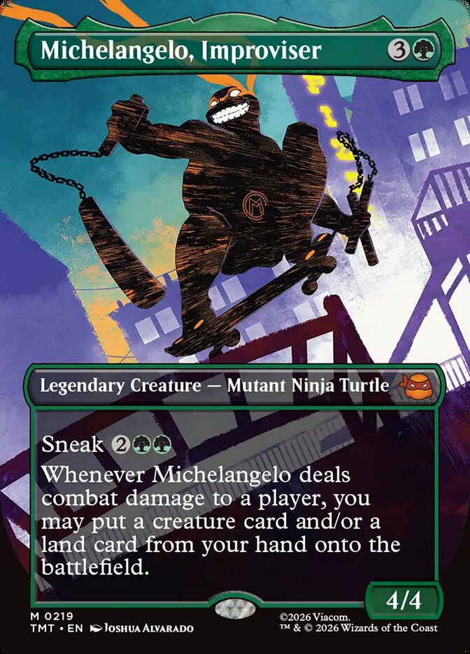 Michelangelo, Improviser - Magic: The Gathering - MoxLand