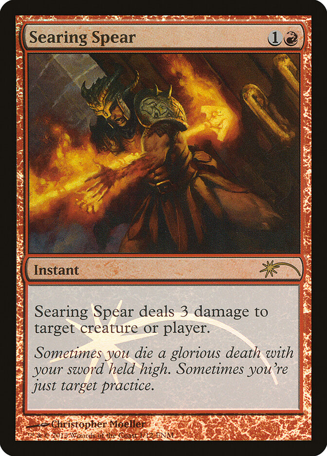Lança Cauterizante / Searing Spear - Magic: The Gathering - MoxLand