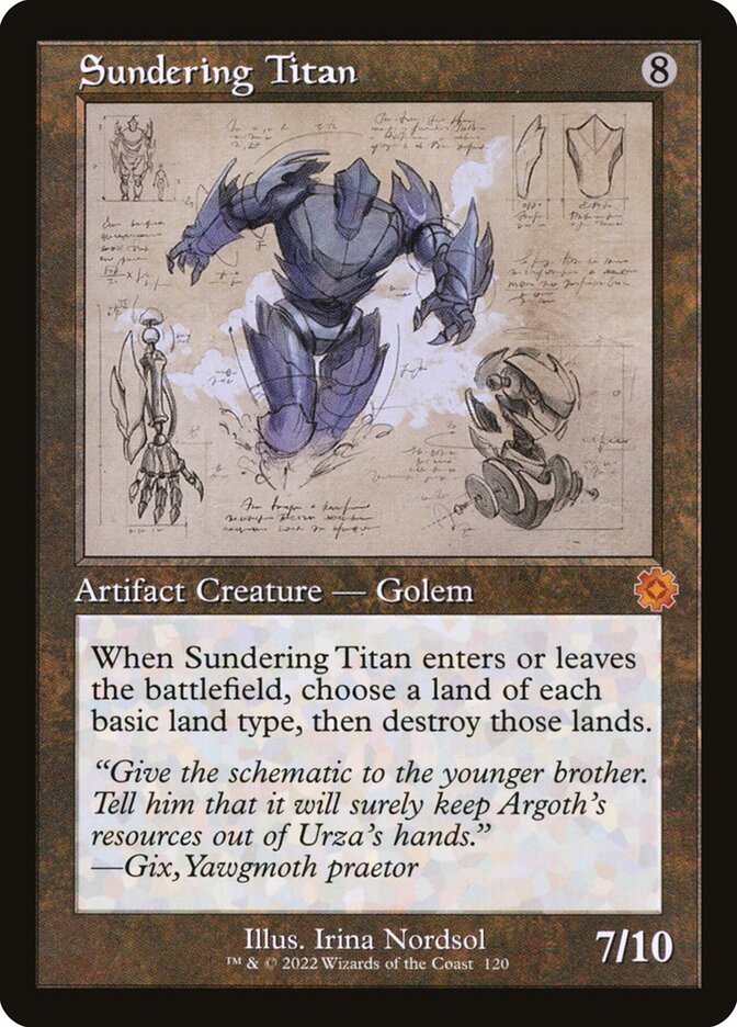 Titã Esfacelador / Sundering Titan - Magic: The Gathering - MoxLand