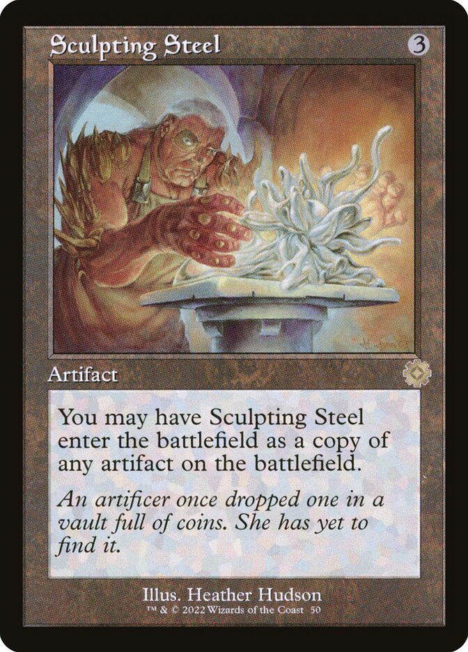Aço Esculpível / Sculpting Steel - Magic: The Gathering - MoxLand