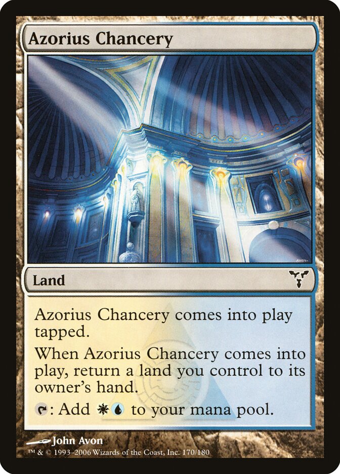 Chancelaria Azorius / Azorius Chancery - Magic: The Gathering - MoxLand