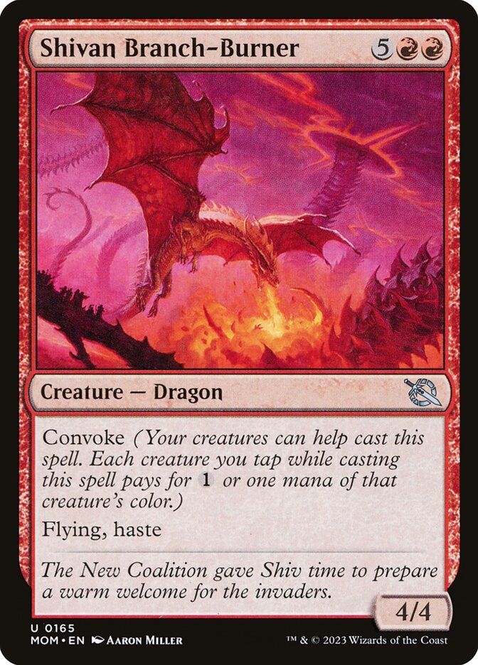 Queima-galho de Shiv / Shivan Branch-Burner - Magic: The Gathering - MoxLand