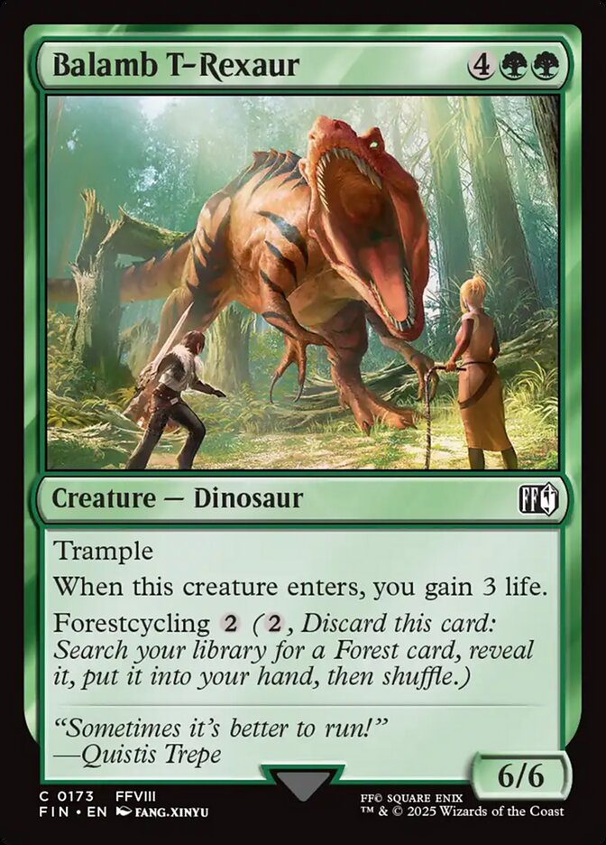 T-Rexauro de Balamb / Balamb T-Rexaur - Magic: The Gathering - MoxLand