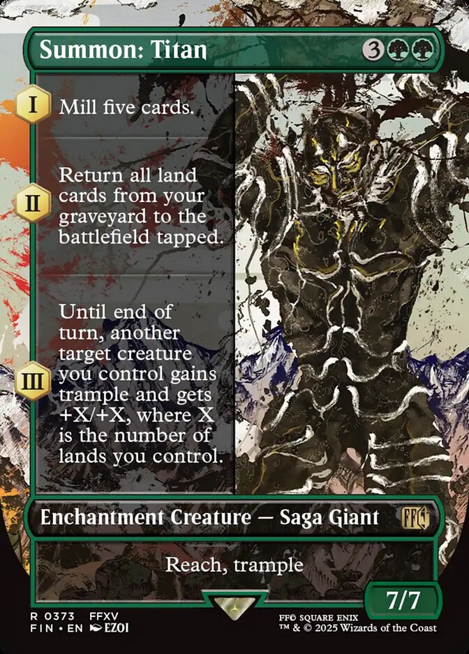 Invocação: Titã / Summon: Titan - Magic: The Gathering - MoxLand