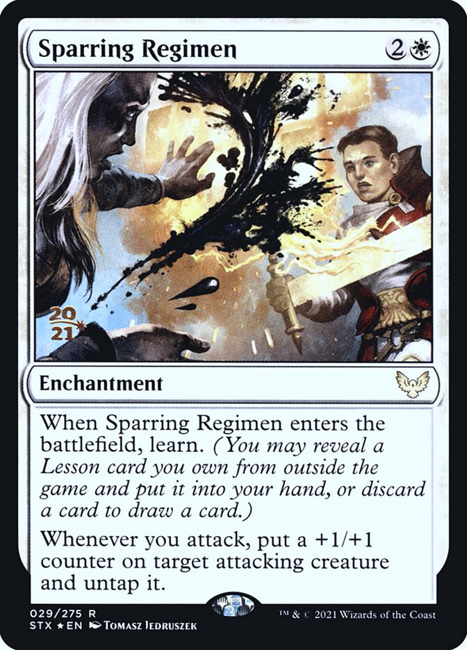 Regime de Treinamento / Sparring Regimen - Magic: The Gathering - MoxLand