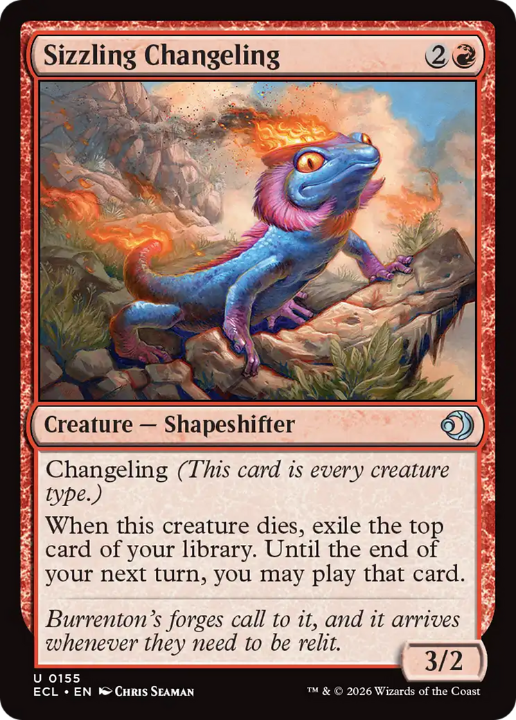 Morfoloide Fumegante / Sizzling Changeling - Magic: The Gathering - MoxLand