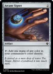 Sinete Arcano / Arcane Signet - Magic: The Gathering - MoxLand