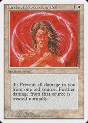 Círculo de Proteção: Vermelho / Circle of Protection: Red - Magic: The Gathering - MoxLand