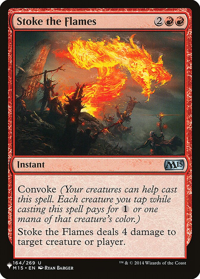 Atiçar as Chamas / Stoke the Flames - Magic: The Gathering - MoxLand