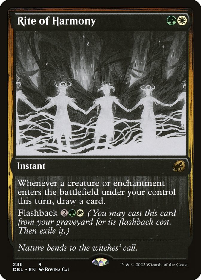 Rito de Harmonia / Rite of Harmony - Magic: The Gathering - MoxLand