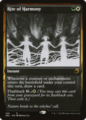 Rito de Harmonia / Rite of Harmony - Magic: The Gathering - MoxLand