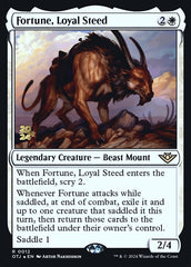 Fortuna, Montaria Leal / Fortune, Loyal Steed - Magic: The Gathering - MoxLand