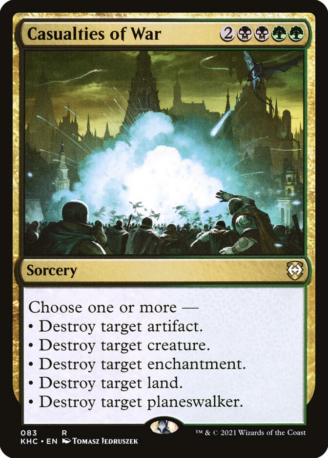 Baixas de Guerra / Casualties of War - Magic: The Gathering - MoxLand