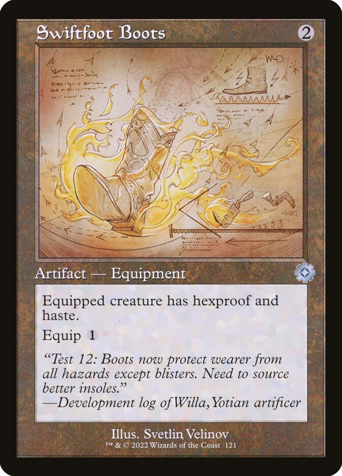 Botas Pé-ligeiro / Swiftfoot Boots - Magic: The Gathering - MoxLand