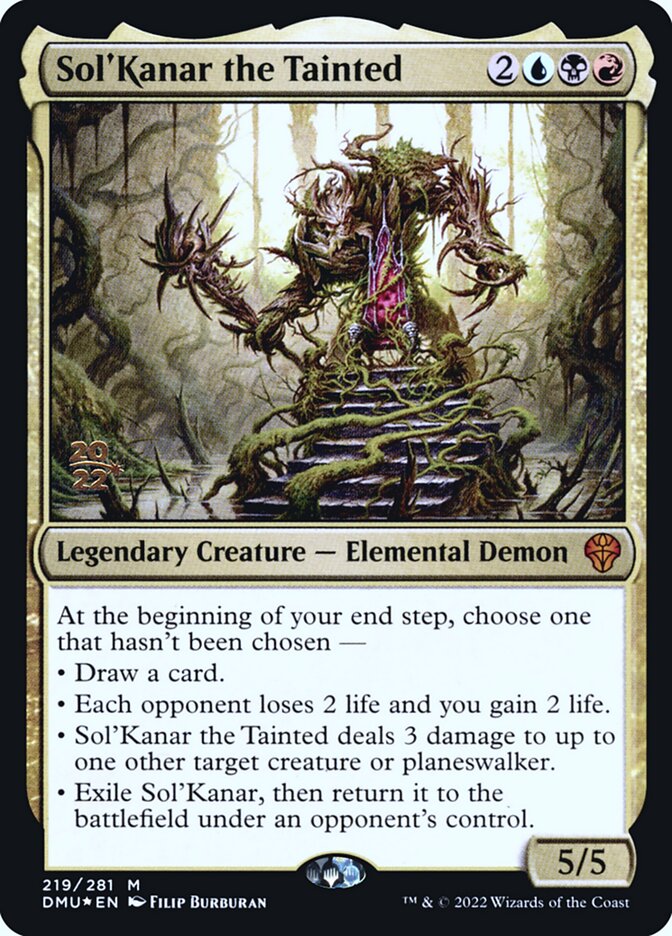 Sol'kanar, o Maculado / Sol'Kanar the Tainted - Magic: The Gathering - MoxLand