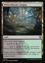 Campus de Murchaflor / Witherbloom Campus - Magic: The Gathering - MoxLand