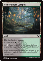 Campus de Murchaflor / Witherbloom Campus - Magic: The Gathering - MoxLand